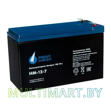Аккумулятор для ИБП Связь инжиниринг HM-12-7 (12В/7.2 А·ч)